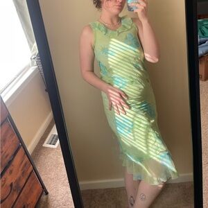 Vintage Y2K Midi Dress